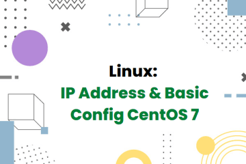 How to Configure IP Address & Basic Config Installation CentOS 7