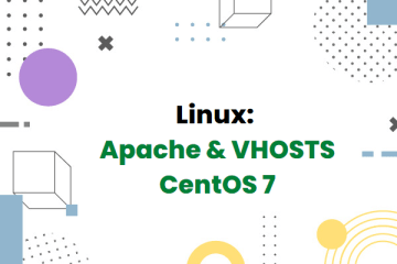 Install Apache and Setup VHOST on CentOS 7