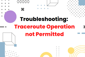 Traceroute Operation not permitted