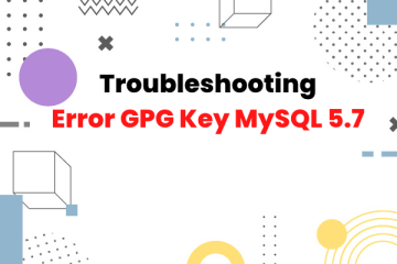Error GPG Key MySQL 5.7