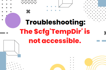 The $cfg ‘TempDir’ is not accessible. phpMyAdmin is not able to cache templates and will be slow because of this.