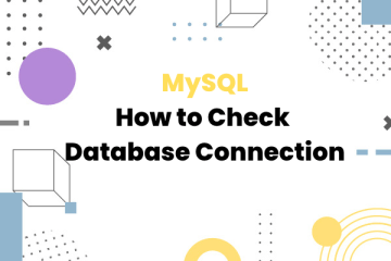How to Check MySQL Database Connected